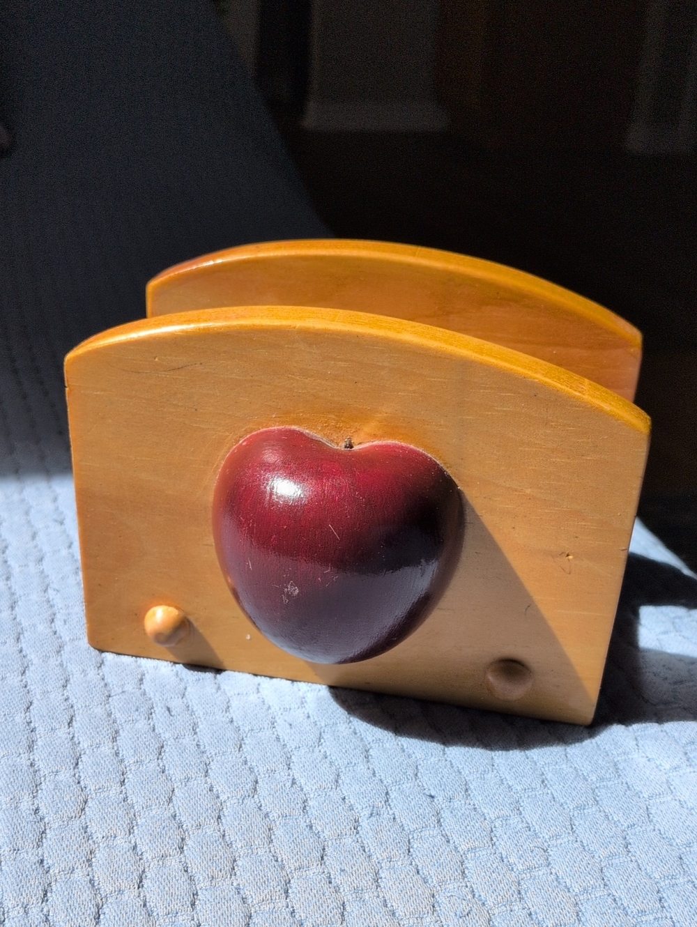 Vintage Wooden napkin holder